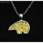 Orocal Gold Nugget Bear Pendant PBR1XLNSS-Destination Gold Detectors