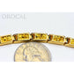 Orocal Gold Nugget Bracelet B6MM14L-Destination Gold Detectors