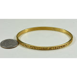 Orocal Gold Nugget Bracelet Bangle Style BB4MM-Destination Gold Detectors