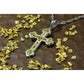 Orocal Gold Nugget Cross Pendant PCR7NSS-Destination Gold Detectors