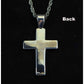 Orocal Gold Nugget Cross Sterling Silver Pendant PCR21NSS-Destination Gold Detectors