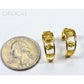 Orocal Gold Nugget Earrings EH19-Destination Gold Detectors