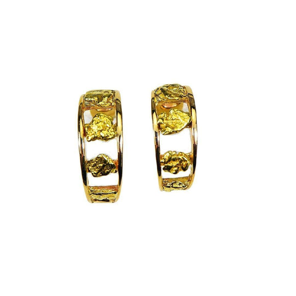 Orocal Gold Nugget Earrings EH19-Destination Gold Detectors