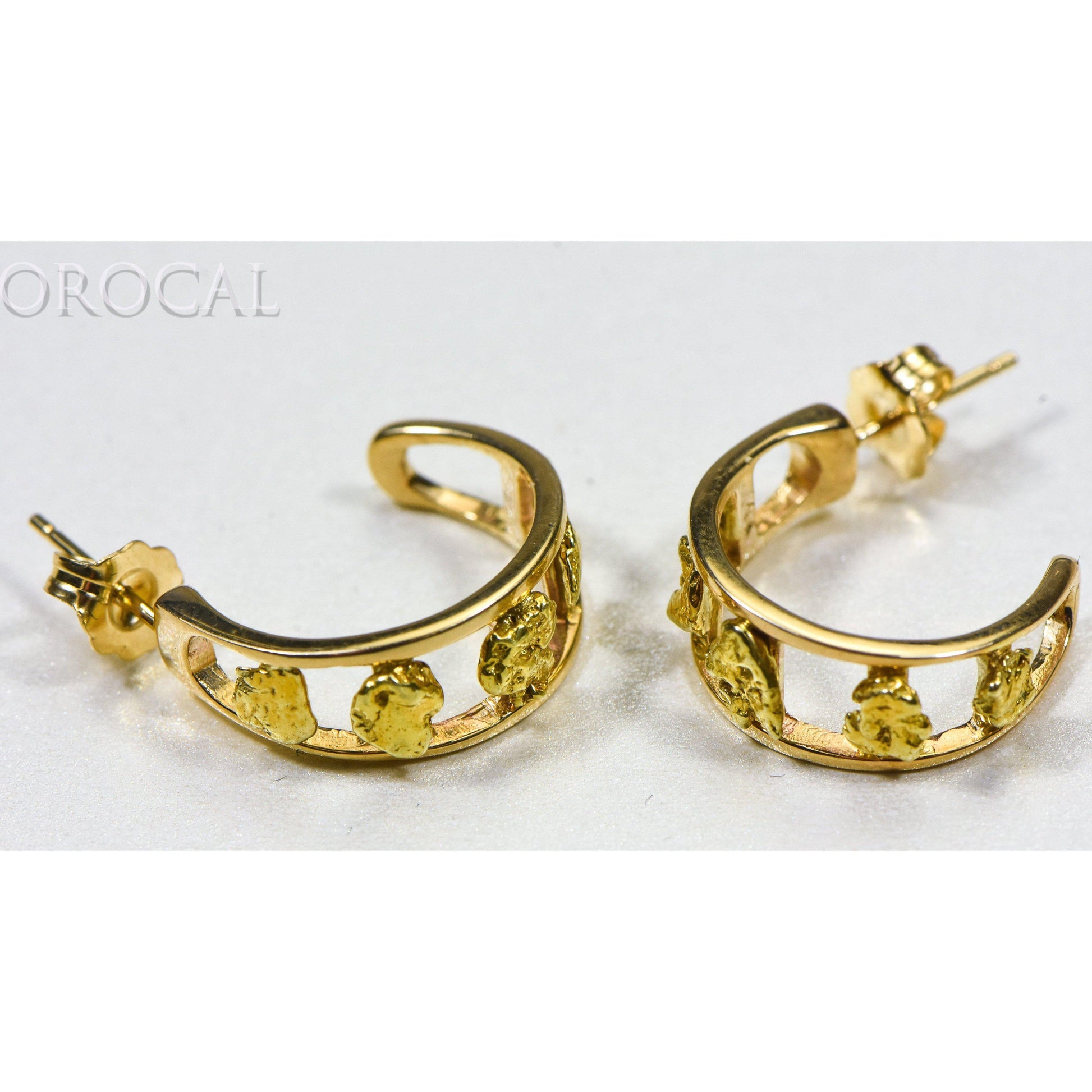Orocal Gold Nugget Earrings EH20-Destination Gold Detectors