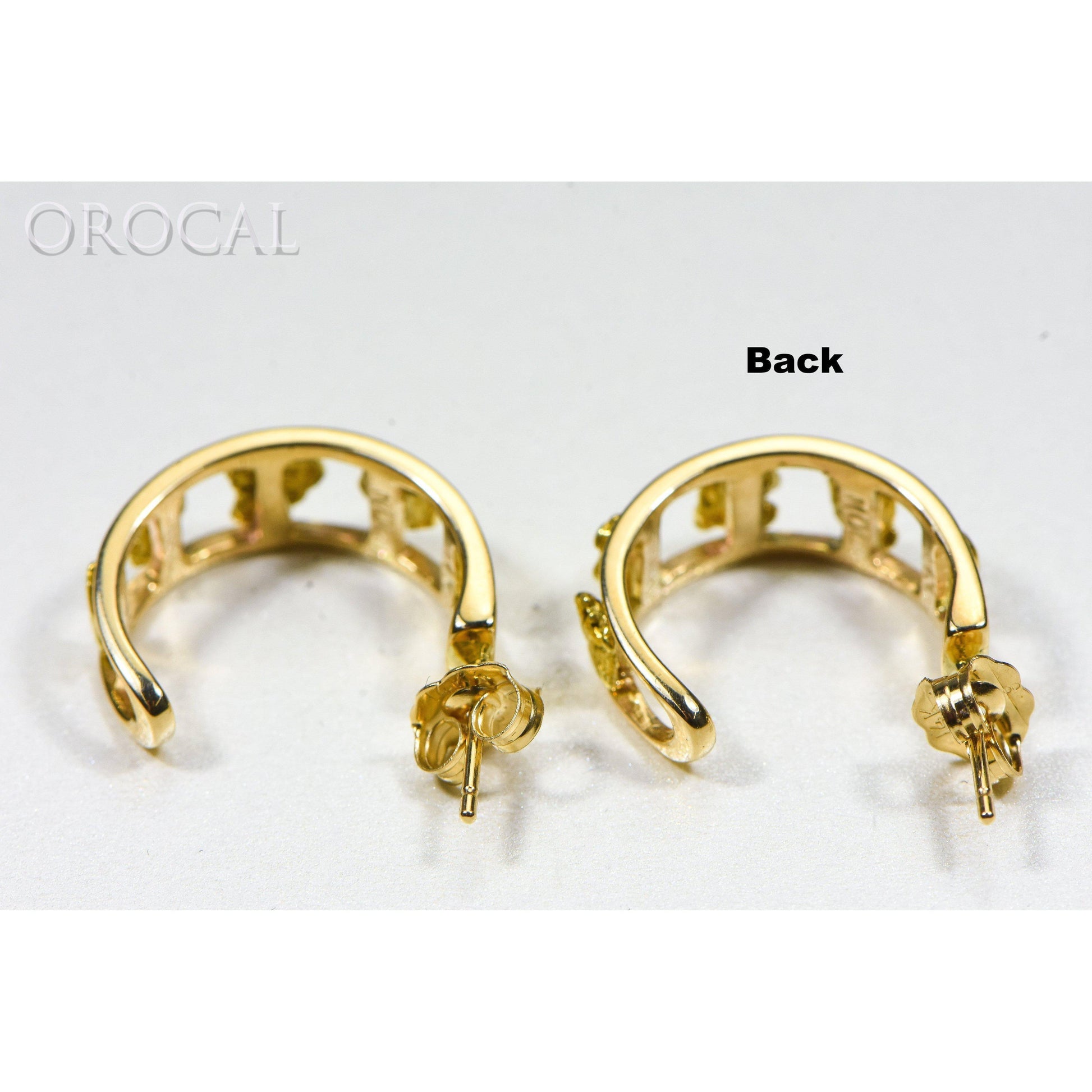 Orocal Gold Nugget Earrings EH20-Destination Gold Detectors