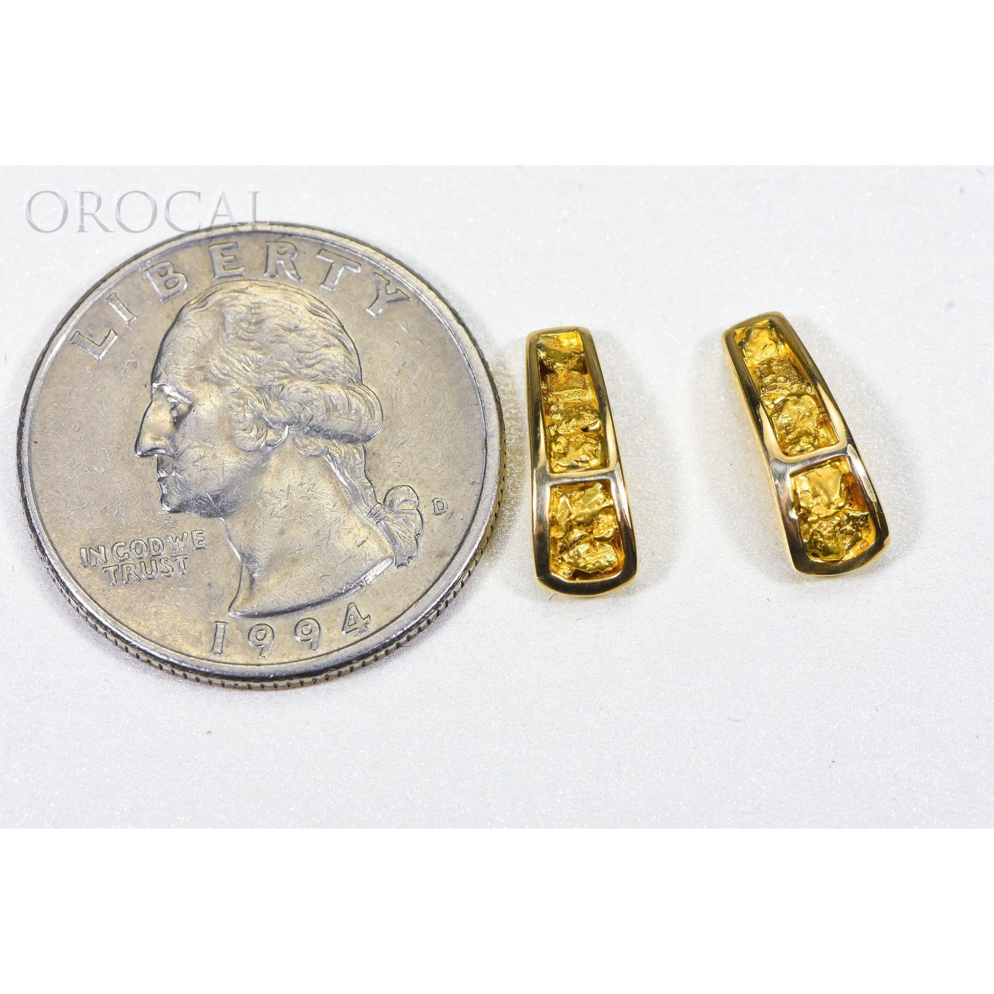Orocal Gold Nugget Earrings EH41N-Destination Gold Detectors