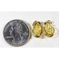Orocal Gold Nugget Earrings EN784SN-Destination Gold Detectors