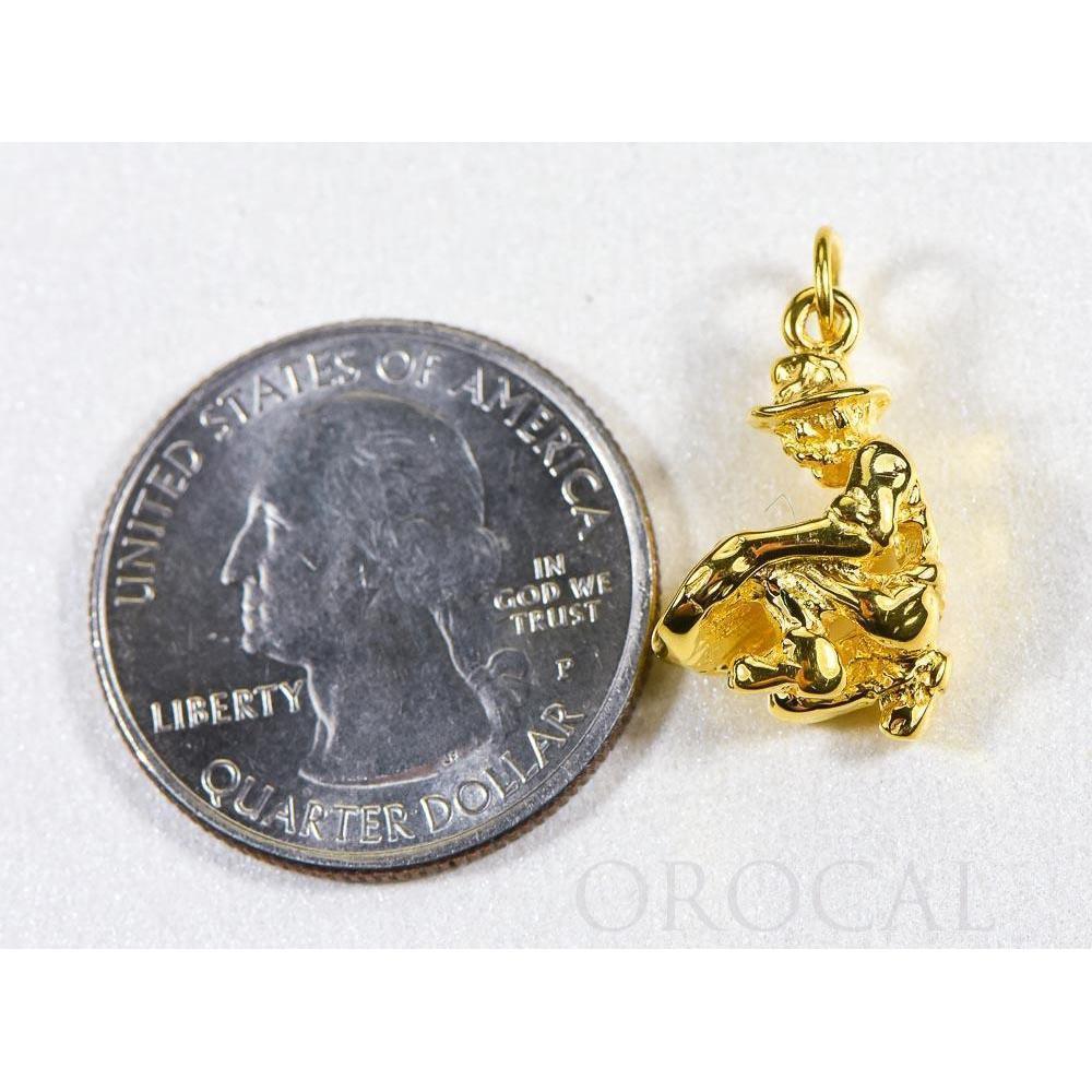 Orocal Gold Nugget Gold Miner Charm CGML-Destination Gold Detectors