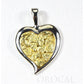 Orocal Gold Nugget Heart Pendant PH12WX-Destination Gold Detectors