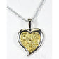 Orocal Gold Nugget Heart Pendant PH12WX-Destination Gold Detectors