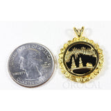 Orocal Gold Nugget Holiday Pendant PAJ029NBJ-Destination Gold Detectors