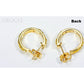 Orocal Gold Nugget Huggie Earrings EH13-Destination Gold Detectors