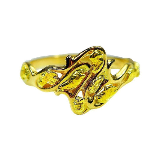 Orocal Gold Nugget Ladies Ring RL180-Destination Gold Detectors