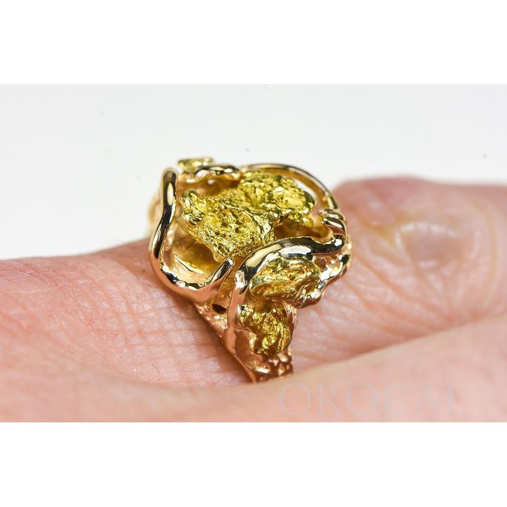 Orocal Gold Nugget Ladies Ring - RL232-Destination Gold Detectors
