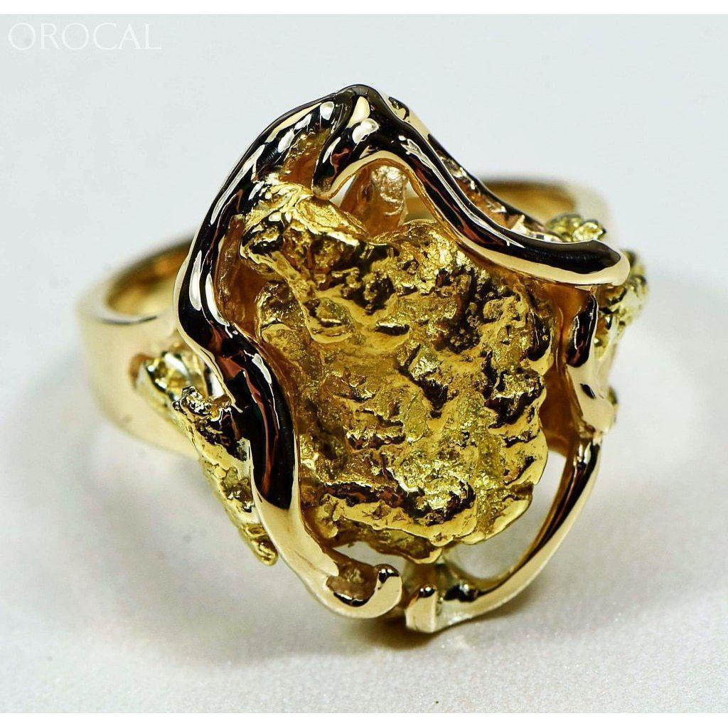 Orocal Gold Nugget Ladies Ring RL232L-Destination Gold Detectors