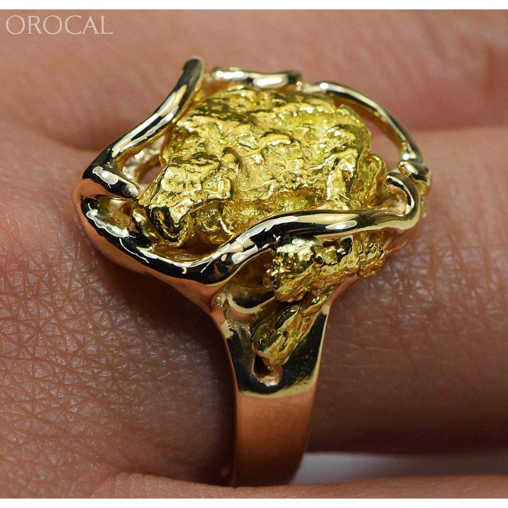 Orocal Gold Nugget Ladies Ring RL232L-Destination Gold Detectors