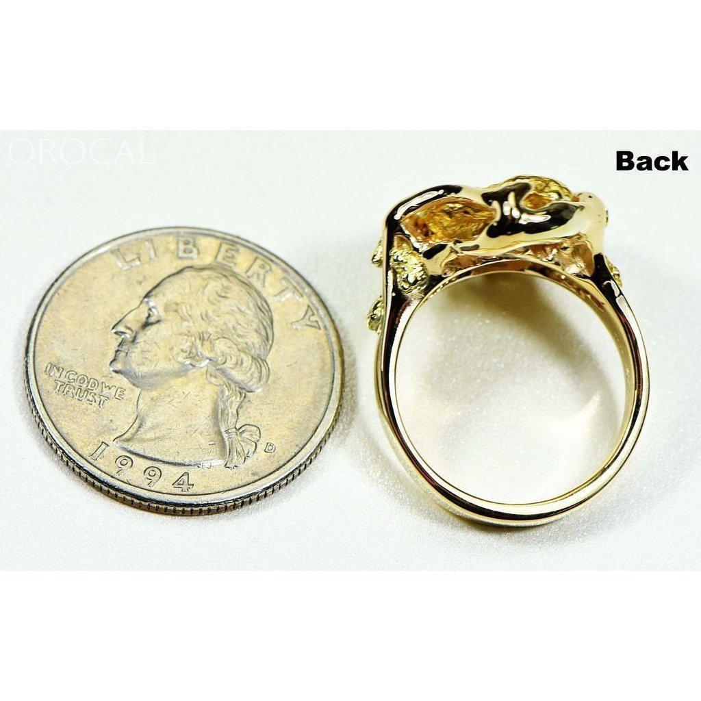 Orocal Gold Nugget Ladies Ring RL232L-Destination Gold Detectors