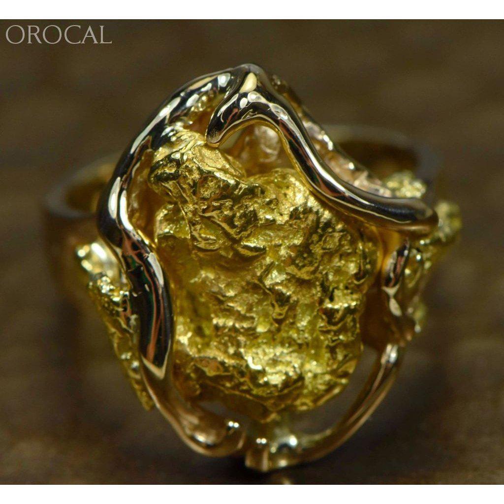 Orocal Gold Nugget Ladies Ring RL232L-Destination Gold Detectors
