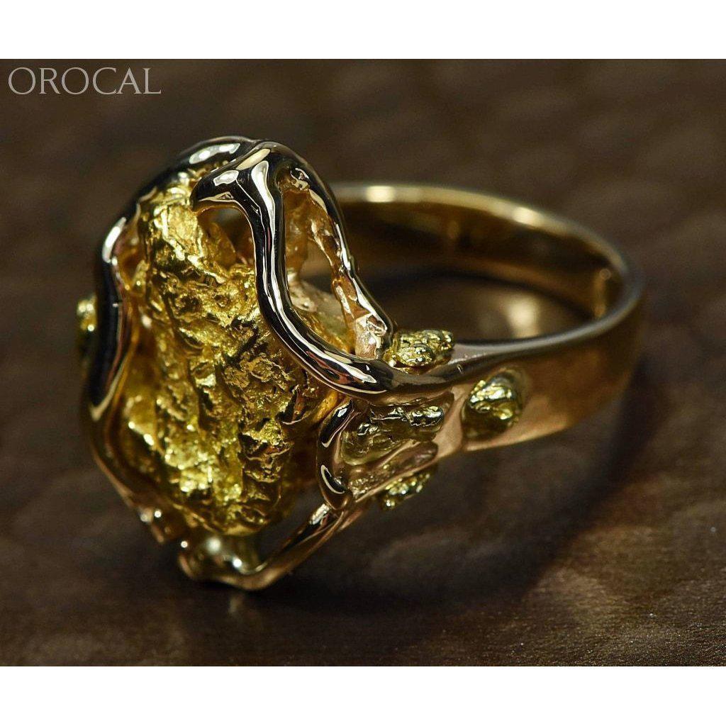 Orocal Gold Nugget Ladies Ring RL232L-Destination Gold Detectors