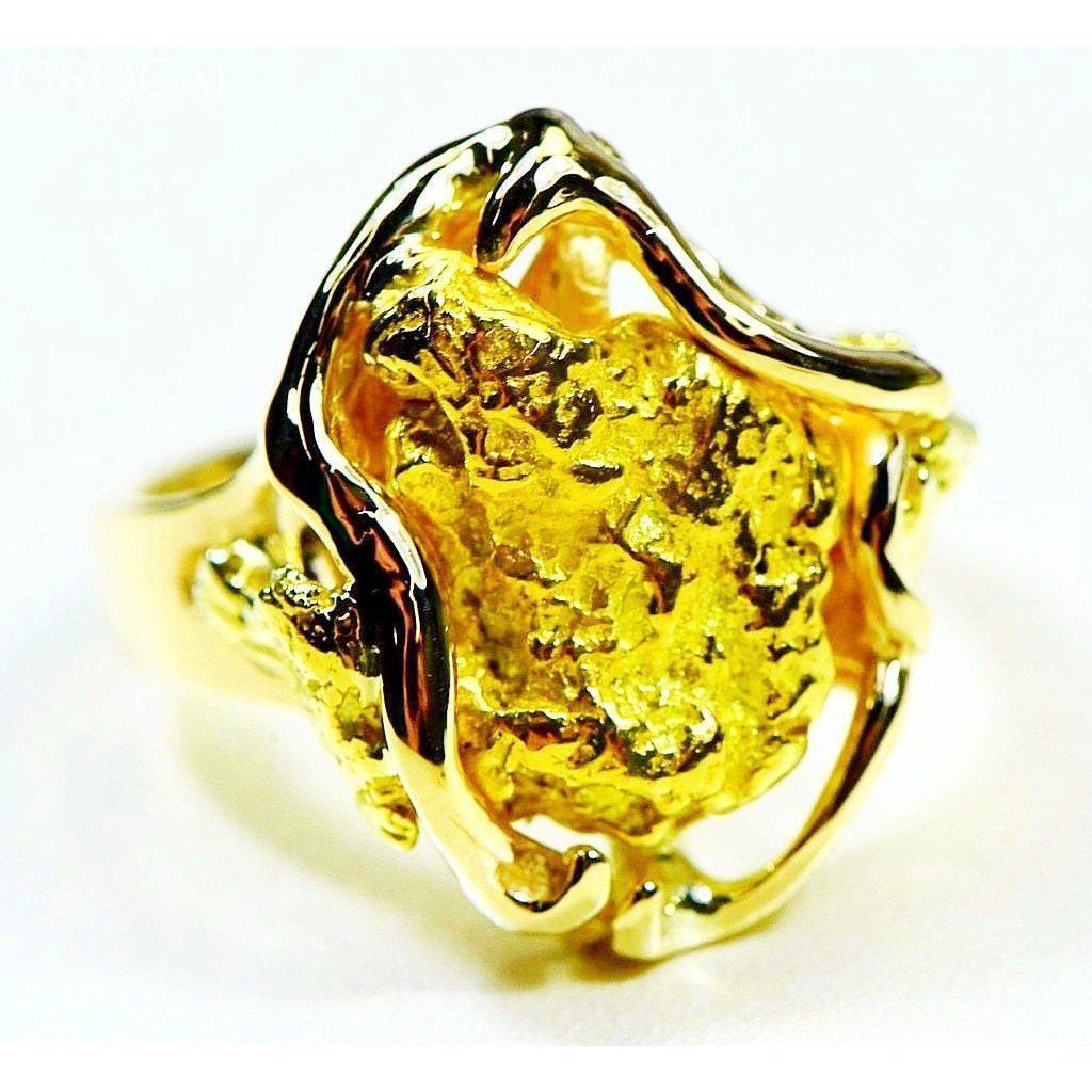 Orocal Gold Nugget Ladies Ring RL232L-Destination Gold Detectors