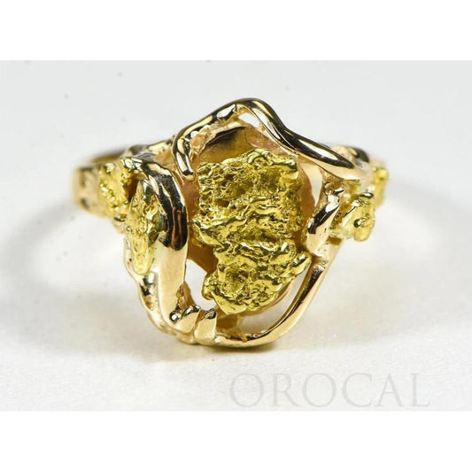 Orocal Gold Nugget Ladies Ring - RL232-Destination Gold Detectors