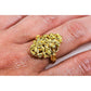 Orocal Gold Nugget Ladies Ring RL239-Destination Gold Detectors