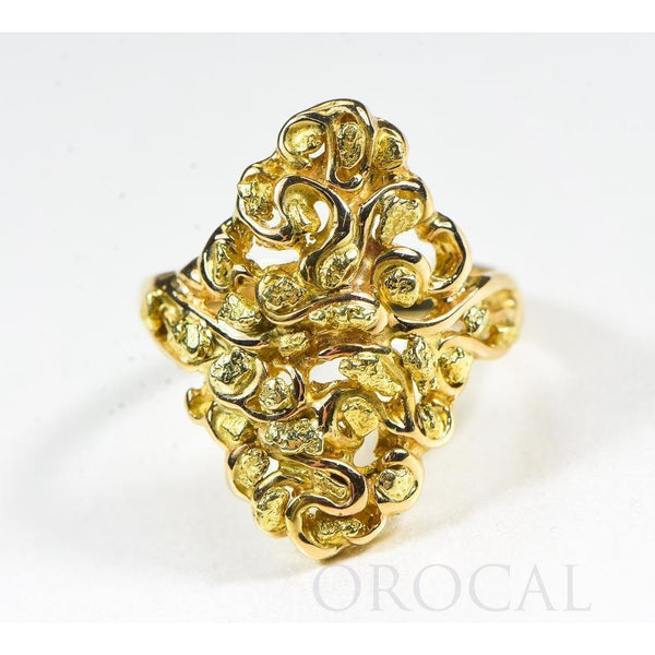 Orocal Gold Nugget Ladies Ring RL239-Destination Gold Detectors