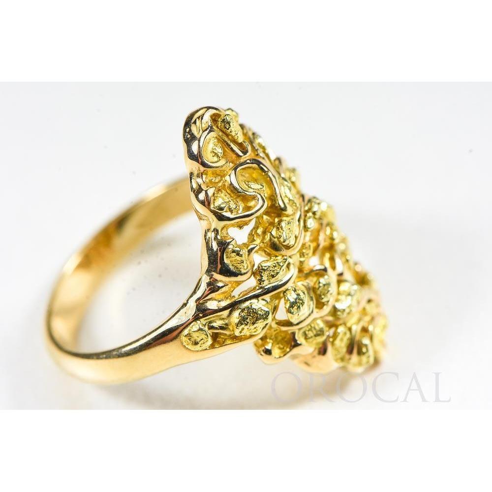 Orocal Gold Nugget Ladies Ring RL239-Destination Gold Detectors