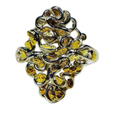 Orocal Gold Nugget Ladies Ring RL239SS-Destination Gold Detectors