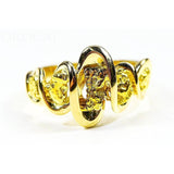 Orocal Gold Nugget Ladies Ring RL343-Destination Gold Detectors