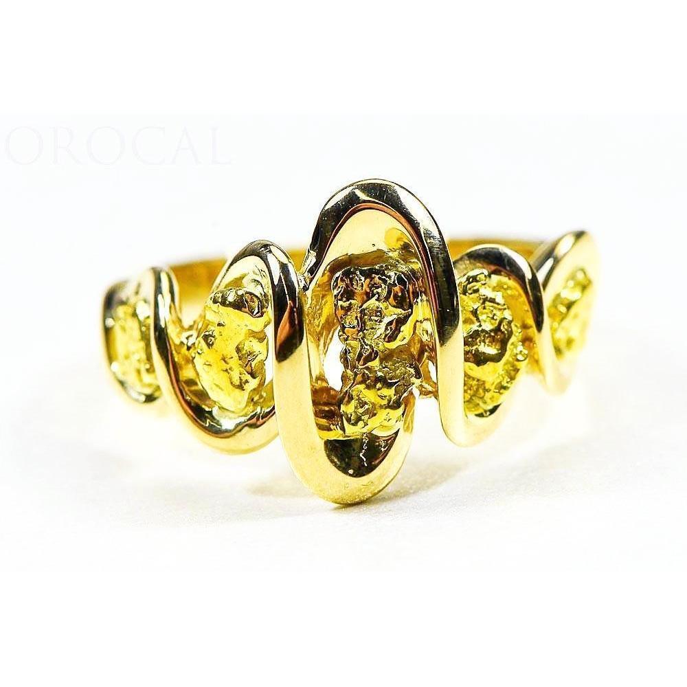 Orocal Gold Nugget Ladies Ring RL343-Destination Gold Detectors