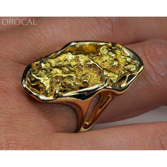 Orocal Gold Nugget Ladies Ring - RL366DS-Destination Gold Detectors