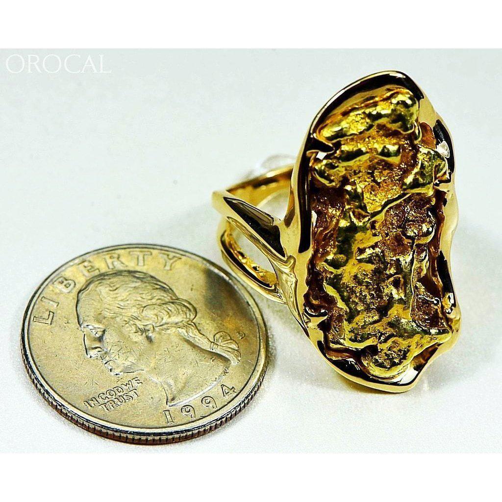Orocal Gold Nugget Ladies Ring - RL366DS-Destination Gold Detectors
