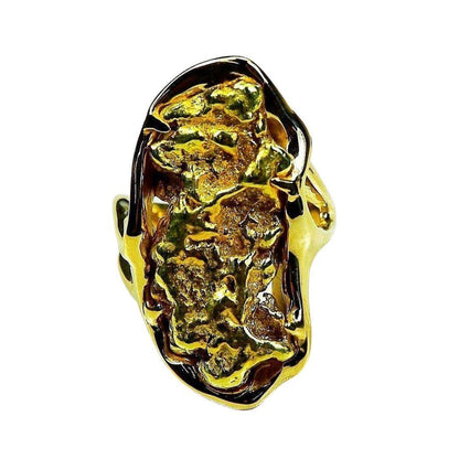 Orocal Gold Nugget Ladies Ring - RL366DS-Destination Gold Detectors