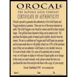 Orocal Gold Nugget Ladies Ring RL462-Destination Gold Detectors