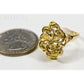 Orocal Gold Nugget Ladies Ring RL464-Destination Gold Detectors