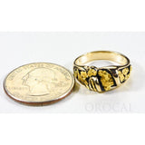 Orocal Gold Nugget Ladies Ring - RL487-Destination Gold Detectors