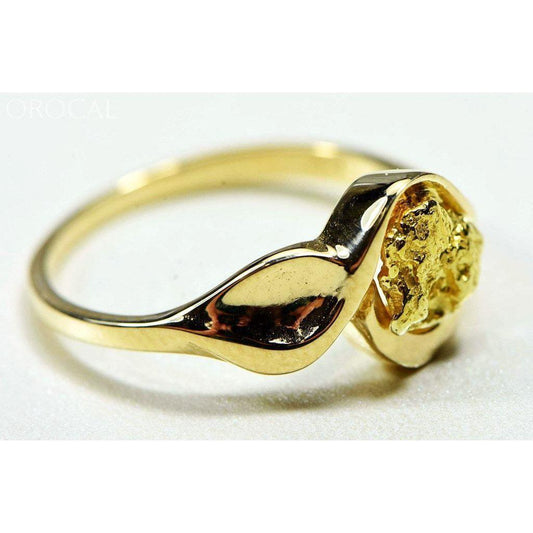 Orocal Gold Nugget Ladies Ring RL509-Destination Gold Detectors