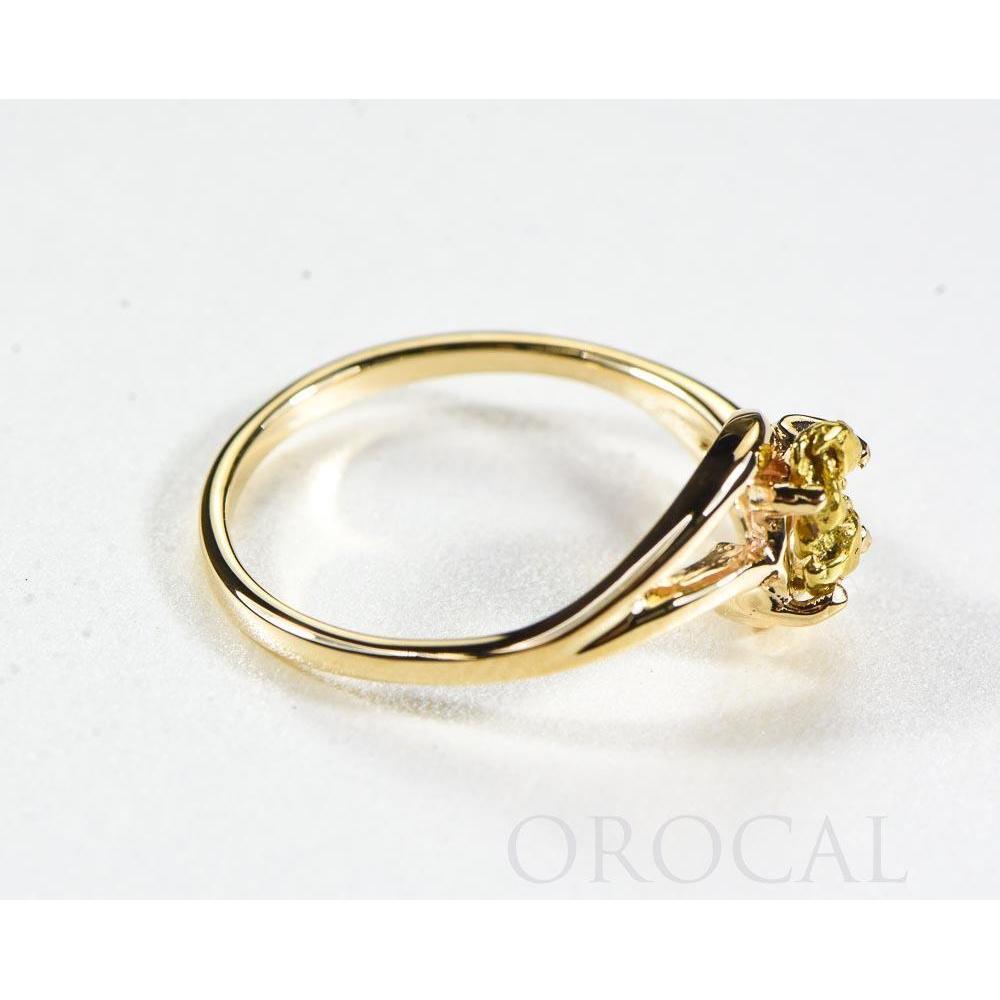 Orocal Gold Nugget Ladies Ring RL696N-Destination Gold Detectors