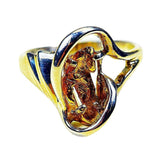 Orocal Gold Nugget Ladies Ring RL784NSS-Destination Gold Detectors
