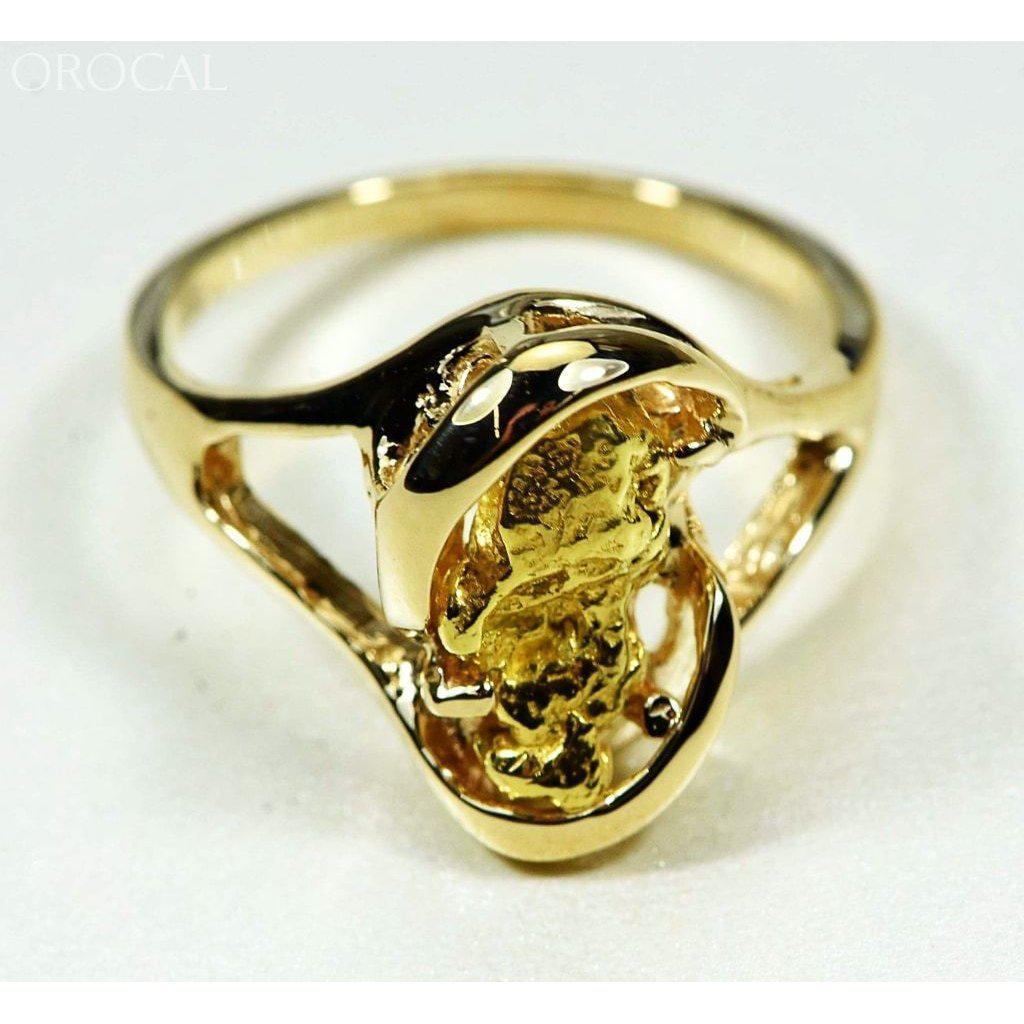 Orocal Gold Nugget Ladies Ring RL784SN-Destination Gold Detectors