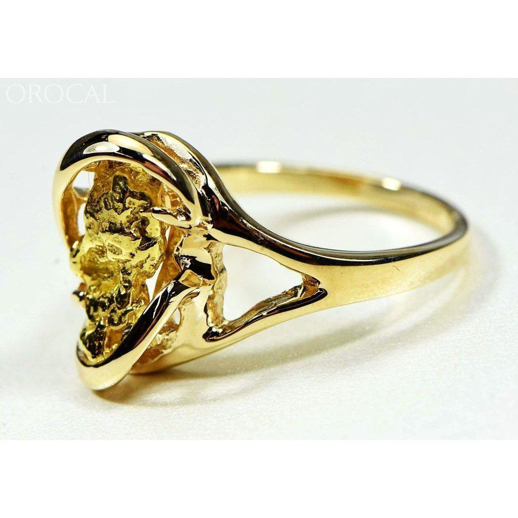 Orocal Gold Nugget Ladies Ring RL784SN-Destination Gold Detectors