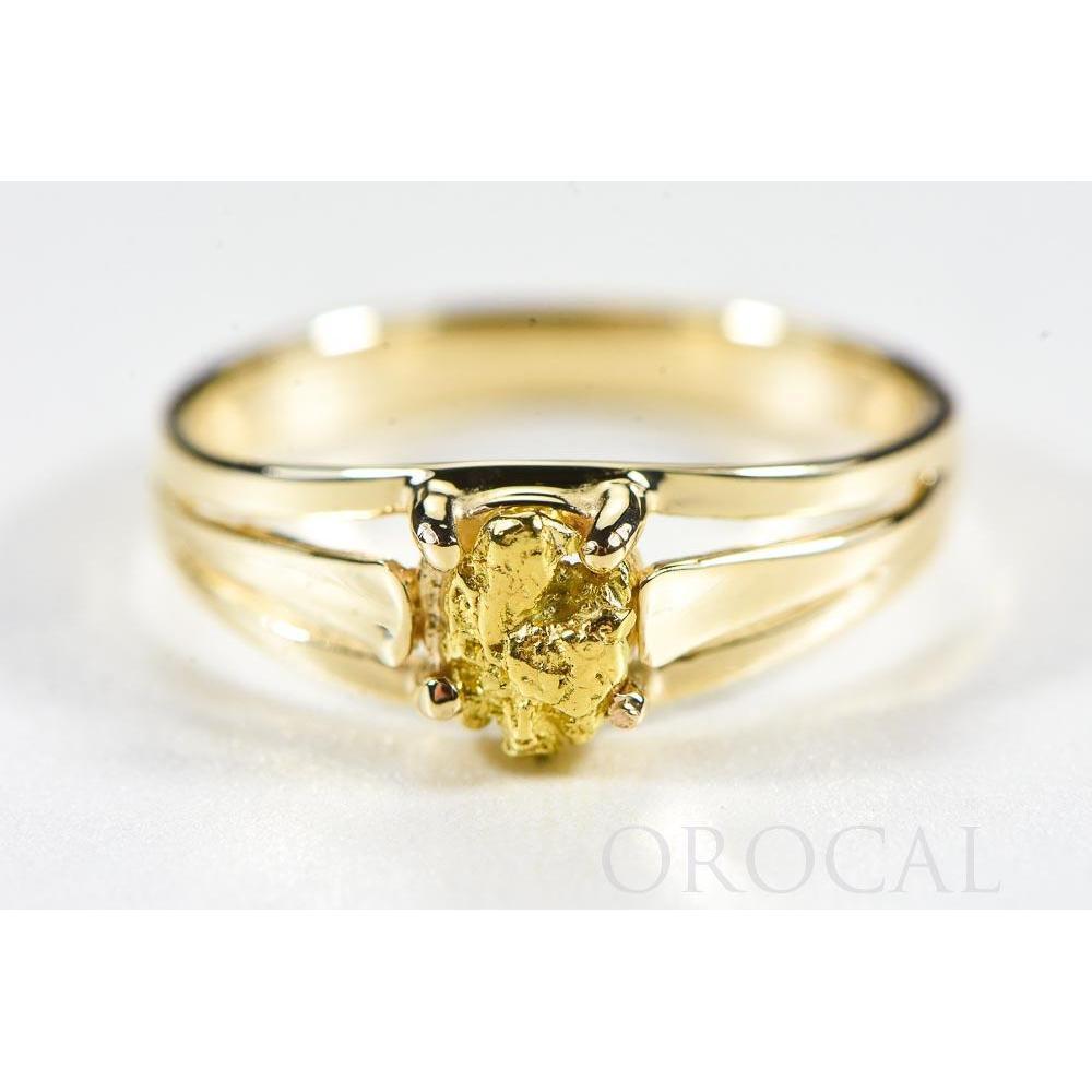 Orocal Gold Nugget Ladies Ring RL787N-Destination Gold Detectors