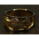 Orocal Gold Nugget Men's Ring RM1087N/12MM-Destination Gold Detectors