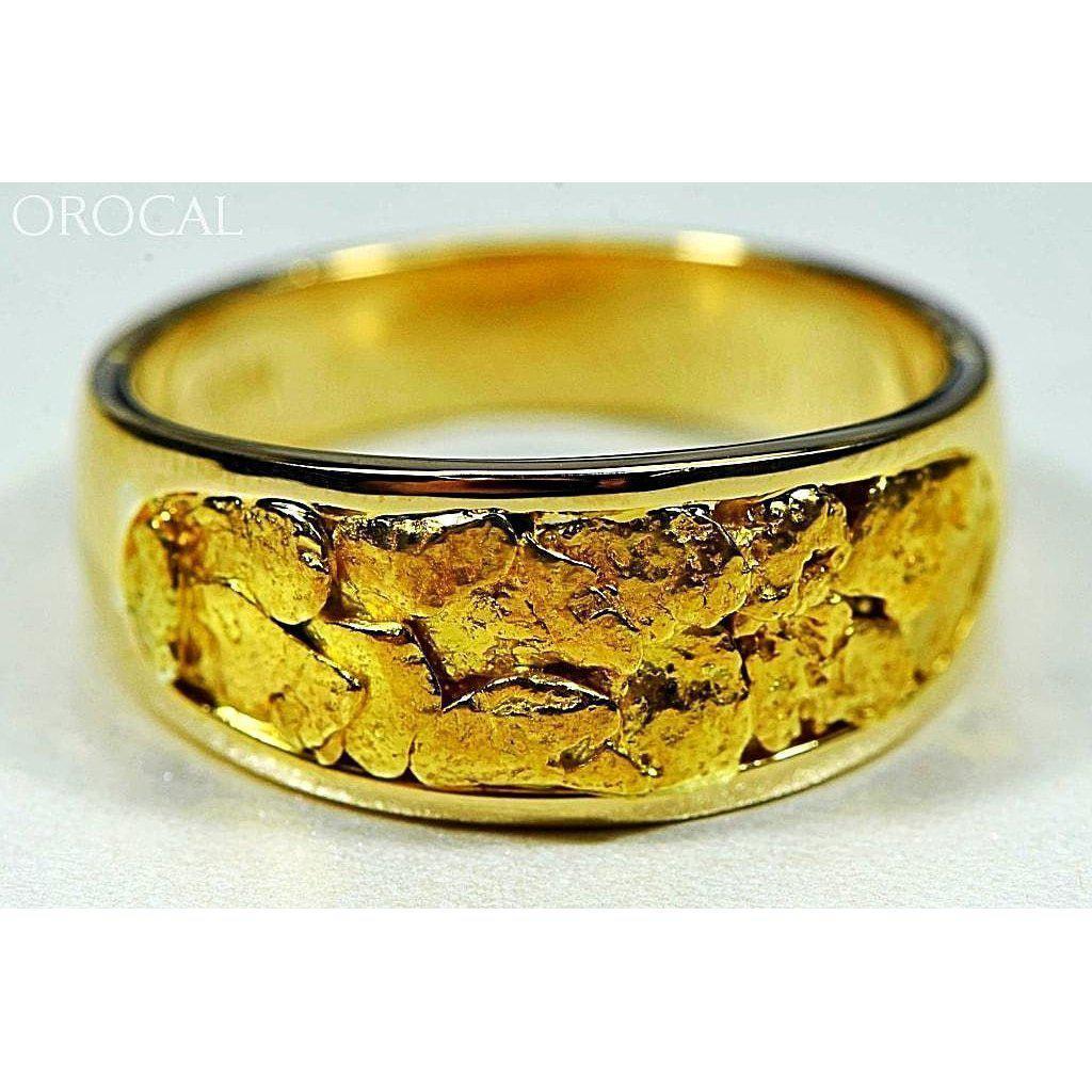 Orocal Gold Nugget Men's Ring RM10MMT-Destination Gold Detectors