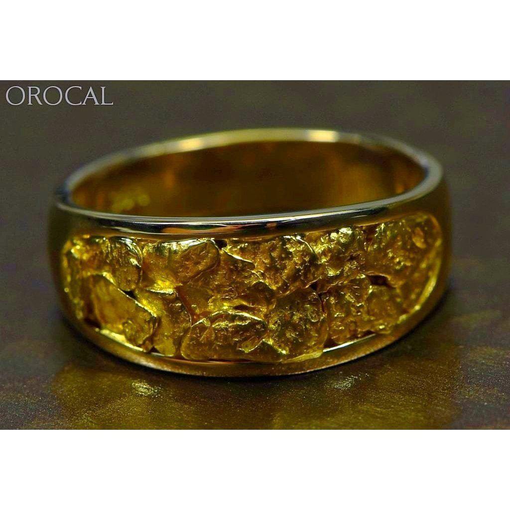 Orocal Gold Nugget Men's Ring RM10MMT-Destination Gold Detectors