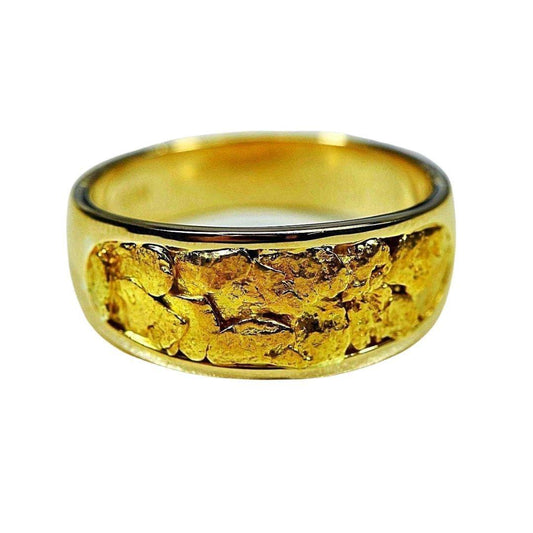 Orocal Gold Nugget Men's Ring RM10MMT-Destination Gold Detectors