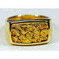 Orocal Gold Nugget Men's Ring RM1109N-Destination Gold Detectors