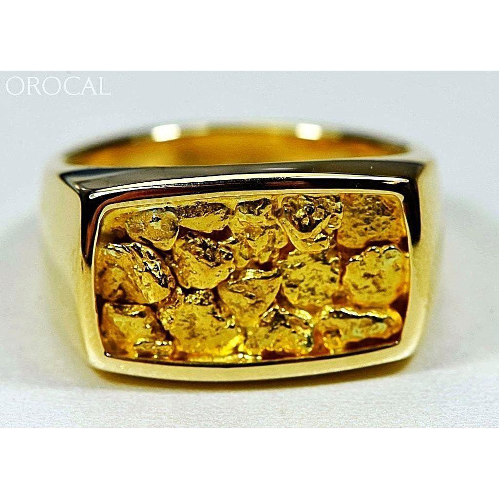 Orocal Gold Nugget Men's Ring RM1109N-Destination Gold Detectors