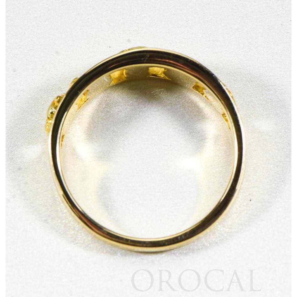 Orocal Gold Nugget Men's Ring RM125/8MM-Destination Gold Detectors